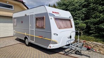 Karavan Detlefs ZĹAVA 500€ 1300kg,Kúpeľňa, WC, teplá voda