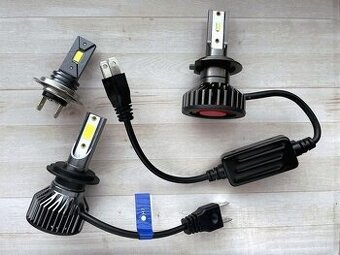 H7 led (H1,H3,H4,H8,H11,HB4..) kvalitné, silné a neoslňujú