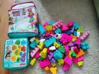Stavebnica Mega Bloks 60 ks +20ks