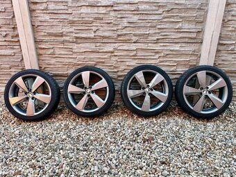 Komplet sadu alu na Škoda,Vw,Seat,Audi - 5x100 215/40 R17.