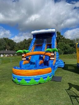 Skákací hrad - Šmykľavka Safari 7x3x4,5 metra