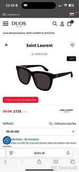 Slnečné okuliare Saint Laurent SL M24/K 005