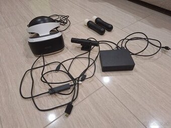 Ps vr headset 1 + camera a ovladace