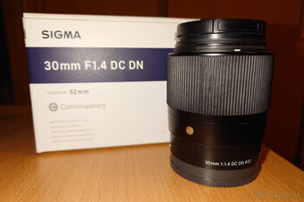 Sigma 30mm f1.4 DC DN, Sony E mount