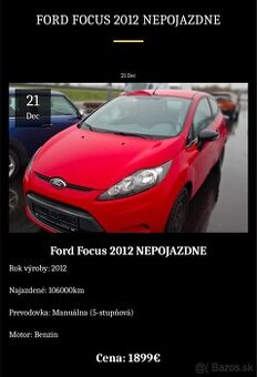 Ford Focus 2012