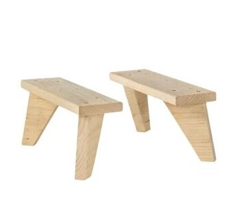 Sada nábytkových nôh - nové, zabalené