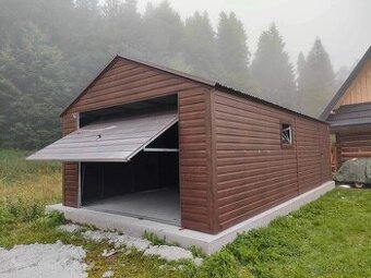 Plechová garáž 4x5m