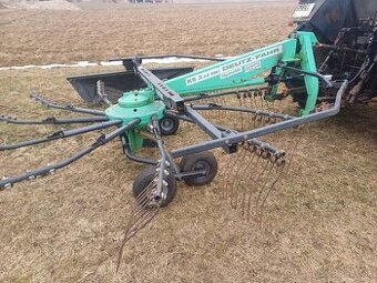 Zhrnovač sena, riadkovač, deutz fahr , tandem