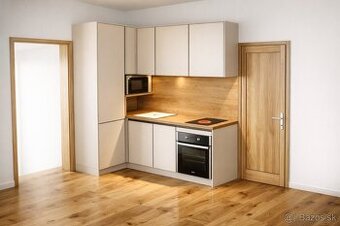 Moderná kuchyňa - Kašmír s drevodekorom