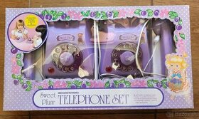 Retro detský telefónny set