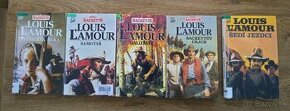 Predám 5 westernov Louisa L'Amoura (česky)