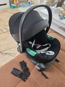 CYBEX Aton B2 i-Size + Base ONE Volcano Black