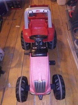slapaci traktor z vleckou kolobezka trojkolka odrazadlo