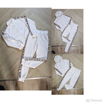 NOVA, 3x Guess biela smotanova teplakova suprava