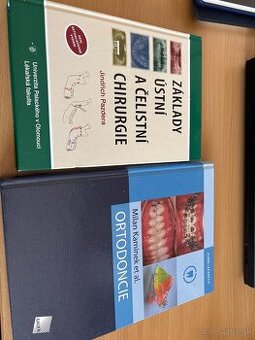 Predám knihy Ortodoncie a Základy ústní a čelustní chirurgie