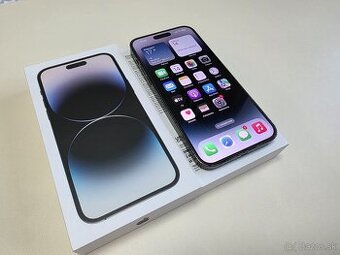 APPLE IPHONE 14 PRO MAX 128GB SPACE BLACK ,BATERKA 100%