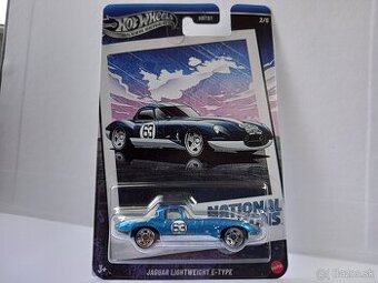 HOT WHEELS - JAGUAR LIGHTWEIGHT E-TYPE - SILVER SERIES