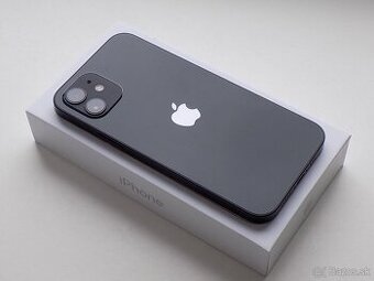 Predám Iphone 12 64GB Midnight black