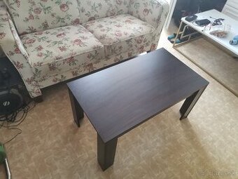 Elegantný gaštanovo hnedý konferenčný stolík  50 x 90 cm