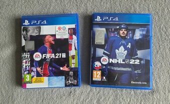 PREDANÉ - NHL 22 a FIFA 21 (PS4)