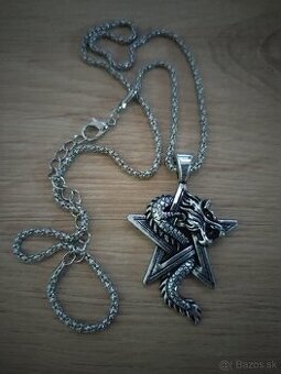 Retiazka s príveskom - bižutéria