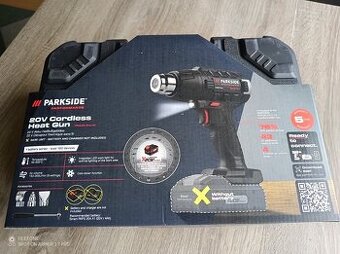 PARKSIDE PERFORMANCE® Aku teplovzdušná pištoľ PPHLGA 20-Li