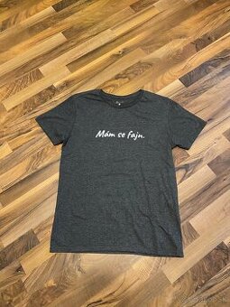 Pánske tričko "mám se fajn" veľkosť M