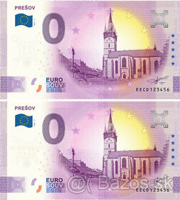 Predám 0 € bankovky od 3,50 rok 2021