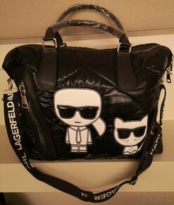 Dámska kabelka Karl Lagerfeld - "čierna"