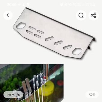 Akva nerezový držiak