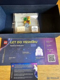 LEGO minifigúrka z Letu do vesmíru - exkluzívny kus