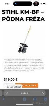STIHL KM-BF – PÔDNA FRÉZA