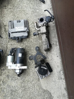 diely motora, rj motora, starter, filter, 1,9 tdi 77kw bxe