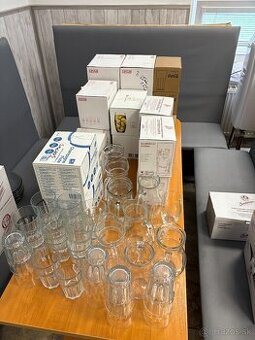 Gastro poháre rôznych druhov