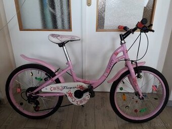 Predám - Detský bicykel 20'' (ružový)