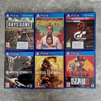 Hry na Playstation 4 (PS4) / Playstation 5 (PS5)