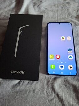 Samsung S25 duos modrý 512gb v super stave v záruke