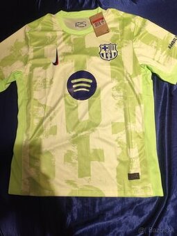 Dres Fc Barcelona Zelený Tretia Sada Nike