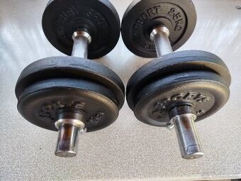 Jednoručné činky 24 kg