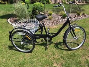 trojkolka bicykel pre seniorov