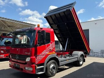 MERCEDES-BENZ ATEGO 1218 TROJSTRANNÝ SKLÁPAČ VYKLÁPAČ KIPPER