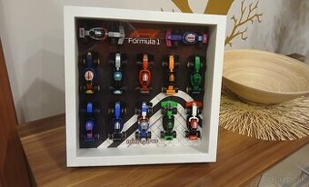 Prezentačné rámčeky pre Lego Minifugures Race Cars