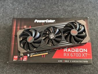 🔥 Predám grafickú kartu PowerColor Radeon RX 6700 XT