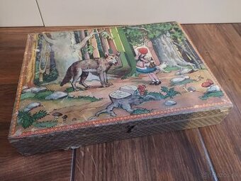 Drevené kocky z rozprávky do rozprávky 20te roky