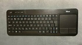 Klávesnica Trust + Touchpad čierna
