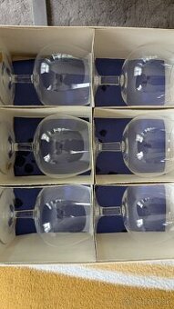 Moser poháre na koňak 6 ks