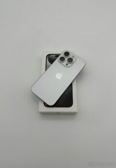 iPhone 15 Pro 128GB White Titanium + ZÁRUKA