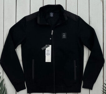 Armani Exchange pánska mikina na zips - 1
