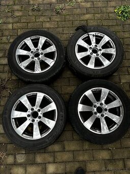 Predám elektrony 5x112 R16 + letné pneu Michelin 195/60 R16