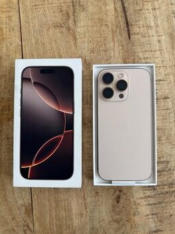 Apple iPhone 16 Pro 128GB Desert Titanium, Záruka Alza